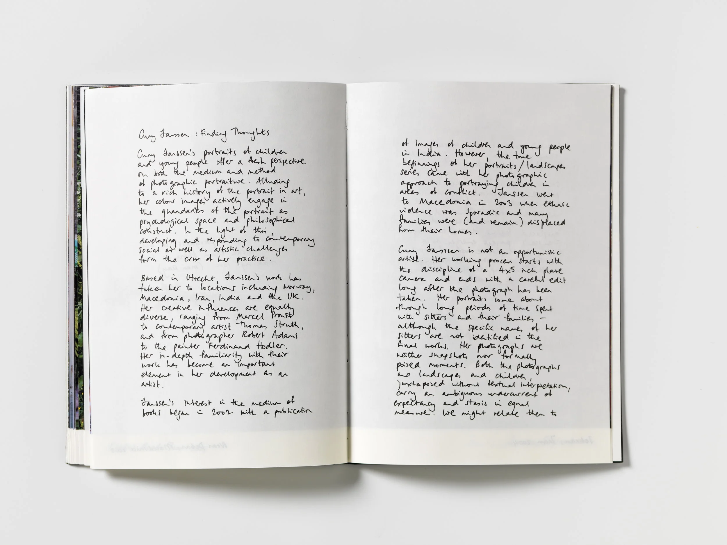 Cuny Janssen　クニー・ヤンセン　Finding Thoughts Finding Thoughts: Photographs | Cuny Janssen, Photographer